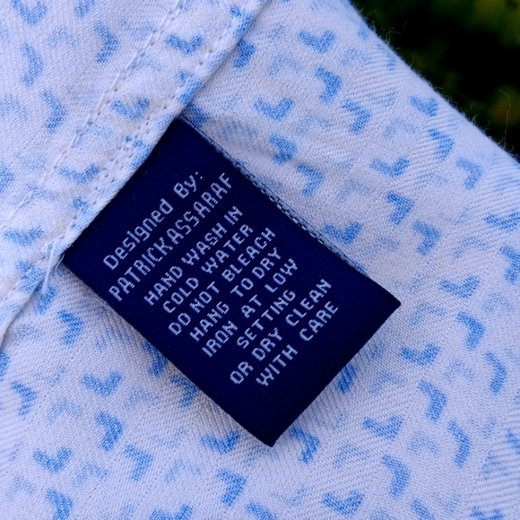 LINEA ROSSO SIGNATURE MEN'S SILK-RAYON BLEND LUX SS SHIRT - Picture 15 of 17